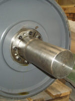 Heavy Duty Conveyor Roller with Cone Clamp Element